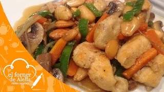 Pollo con Almendras al estilo Chino [upl. by Renrag651]