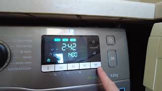 How to Use Samsung Eco bubble Washing Machine for Complete Beginners [upl. by Nerred]