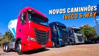 Novos caminhões IVECO SWay em detalhes Walkaround [upl. by Hayimas]