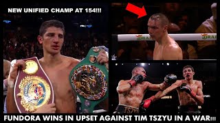 Tim Tszyu UPSET LOSES to Sebastian Fundora [upl. by Korfonta]