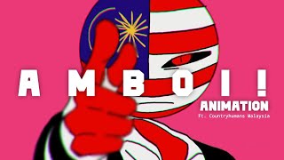 AMBOI Animation Original Ft Countryhumans Malaysia [upl. by Hullda]