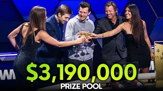 Chasing 3190000 WPT Montreal Thrills amp Tournament of Champions Final Table [upl. by Enyt737]