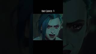 Jinx Roasting Vi for 1 Min leagueoflegends arcane jinxarcane netflix [upl. by Kirrad639]