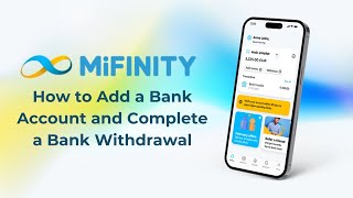 MiFinity  Add a Bank Account and Complete a Bank Withdrawal From Your eWallet [upl. by Neetsuj245]