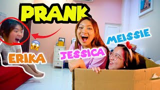 PRANK ERIKA RICHARDO SAMA MEISSIE 🤣  CAT GEROBAK BARENG 🎨 [upl. by Adialeda]