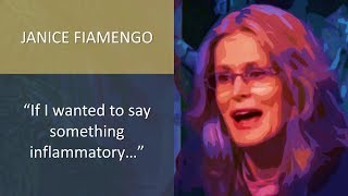 Janice Fiamengo quotIf I wanted to say something inflammatoryquot [upl. by Julia]