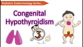 Congenital Hypothyroidism  causes  clinical features  screening  management  Endocrinology CH1 [upl. by Blatt644]