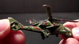 Megaforce Kenner Triax Attack Helicopters [upl. by Buhler]