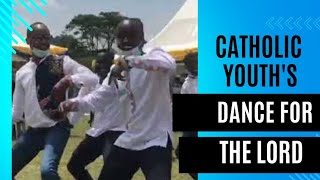 WI MWATHANI CATHOLIC YOUTHS DANCE FOR THE LORD WITH ENERGY 🔥🔥🔥💯 [upl. by Amsden]