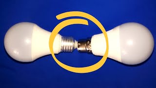 How to change LED lamp head easily  كيفية تغيير رأس اللمبة بكل سهولة [upl. by Gretta]