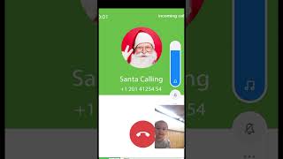 Video Chat With Santa Claus  Facetime Video Call Santa [upl. by Nolak]