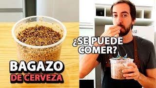 Cómo reutilizar el bagazo de cerveza 🍞🍺 Receta pan de bagazo [upl. by Tlevesoor]