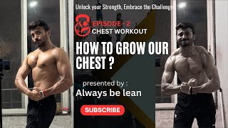 How To Grow Our Chest  Best Exercise For Our Chest [upl. by Enaek]