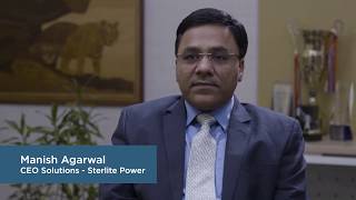 Corporate Video – Manish Agarwal  Sterlite Power  Power Transmission [upl. by Adelaja]