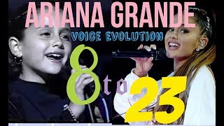 Ariana Grande Singing from 20012017 [upl. by Anikat]