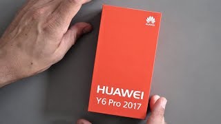 Huawei Y6 Pro 2017 Unboxing amp erster Eindruck  deutsch [upl. by Eremaj]