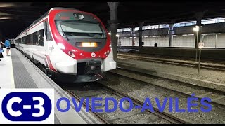 OviedoAvilés en cercanías C3 Asturias [upl. by Nahtaoj]