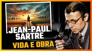 JEANPAUL SARTRE  VIDA E OBRA  UM RESUMO DA FILOSOFIA DE SARTRE  PROFESSOR CRISTIANO [upl. by Tawsha]