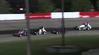 9 20 2024 Grundy County Speedway Midwest Mayhem Midgets Heat 2 [upl. by Attenod]