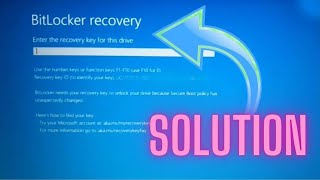 bitlocker recovery key solution windows 11 all laptop computer working [upl. by Feola]