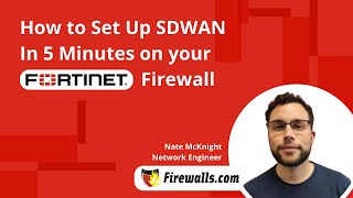 Fortinet Tutorial Setup SDWAN In Under 5 Minutes [upl. by Lulita]