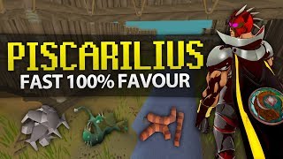 100 Piscarilius Favour Guide OSRS [upl. by Acinorev]