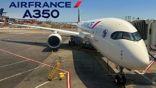 🇺🇸 New York JFK  Paris CDG 🇫🇷 Air France Airbus A350 New Cabin  FULL FLIGHT REPORT [upl. by Nitin572]