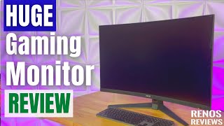 ASUS TUF Gaming Monitor VG32VQ1B Demonstration and Review [upl. by Avir]