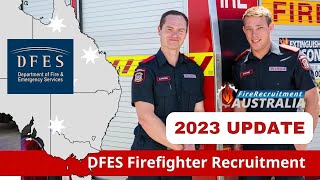 DFES Firefighter Recruitment 202223 Update  Fire Recruitment Australia [upl. by Yellhsa]