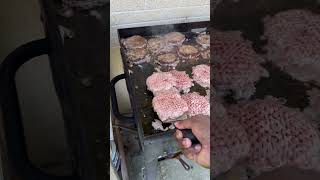 Using my blackstone griddle to make burgers for the entire church blackstone blackstonegriddle [upl. by Lemieux]