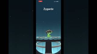 Zygarde changing forms Now I just need 200 more Zygarde cells 😭 shorts zygarde pokemongo [upl. by Bork]