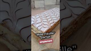 Recette Mille Feuille facile à la maison 👆ICI👆 version plus longue dans mes vidéos [upl. by Westfall]