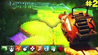 THE LUCKIEST PLANTS EVER  PLANT WEAPONS ONLY on ZETSUBOU NO SHIMA 2 Black Ops 3 Zombies [upl. by Ethelstan]