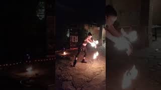 Romantic firedance for weddings and corporate Events by Miigaa firedance fireshow fireballett [upl. by Willet]