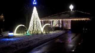 2013 Christmas Light Show [upl. by Aserahs]