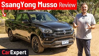 SsangYong Musso review 2021 The LONG version of this dualcab ute [upl. by Hsejar579]