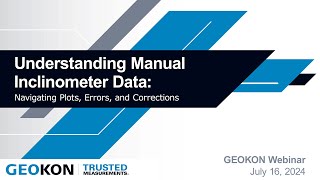 Understanding Manual Inclinometer Data [upl. by Atnohsal]