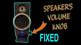 Fix Speakers Volume Knob Creative T6100 [upl. by Trebron]