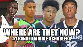 WHERE ARE THEY NOW 1 Ranked Middle School Hoopers [upl. by Nuahsel174]