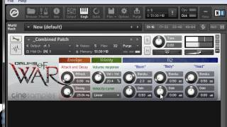Epic drum sounds in Drums of War from Cinesamples [upl. by Nylrats]