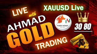 GOLD  XAUUSD Forex Money Pro Levels Live Trading Session 93  Trade with AHMAD by FOREX MONEY [upl. by Einalem]