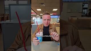 First Time Trying Dairy Queen blizzard dairyqueenicecream dairyqueen dq mukbang [upl. by Alyat]