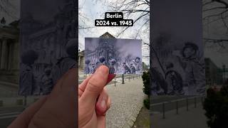 THEN amp NOW – Berlin Germany History old photo 1945 ww2 timetravel [upl. by Anohr782]