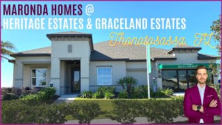 Tampa FL  Maronda Homes  Heritage Estates amp Graceland Estates  Livorno Model  Thonotosassa FL [upl. by Isied]