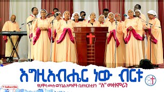 እግዚአብሔር ነው ብርቱ Hawassa Full Gospel Believers Church quotBquot Coir 2022 [upl. by Benedick]