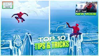 18 Update Tips and Tricks PUBG MobileBGMI Web Shooters Location  GuideTutorial SpiderMan🕸️ [upl. by Notsrik868]