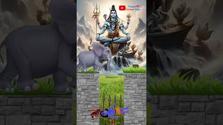 Bholenath Shakti 🕉️ har har Mahadev 🕉️ jay shree ram bhajan religion viral prajapaticartoonstory [upl. by Allecram935]