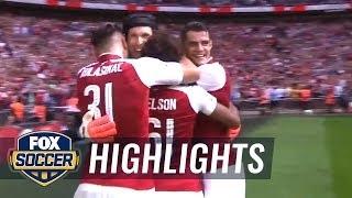 Arsenal vs Chelsea  2017 FA Community Shield Highlights [upl. by Ettennaej231]