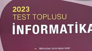 İnformatika Test Toplusu Cavabları 2023 DİM [upl. by Lucho19]