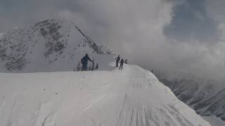 Kicking Horse Canada Skiing the Truth or Dare Chutes GO PRO Epic terrain [upl. by Lalla]